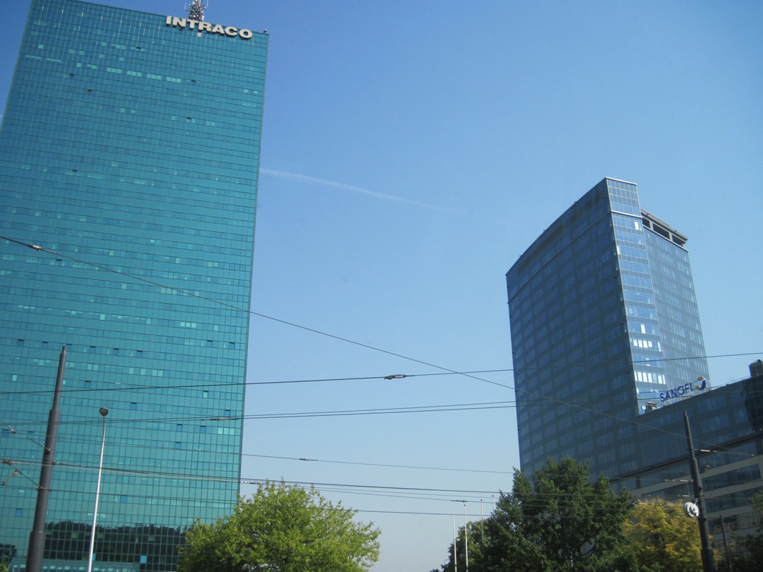 19- Varsavia- Il grattacielo INTRACO- sede di uffici commerciali
